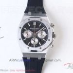 Perfect Replica Swiss 7750 Audemars Piguet Royal Oak Black Dial 41mm Replica Watch